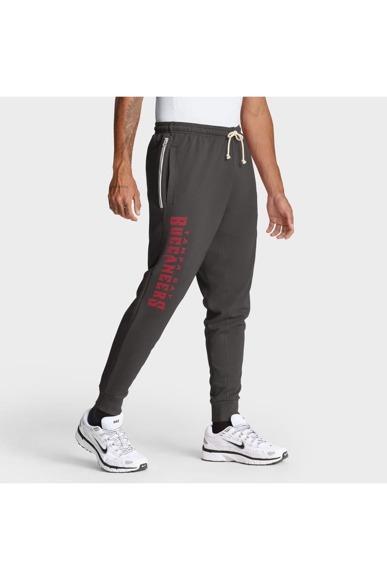 Men's Nike Pewter Tampa Bay Buccaneers Sideline Standard Issue Ground Game Dri-FIT Taper Pants, Main, color, Pewter