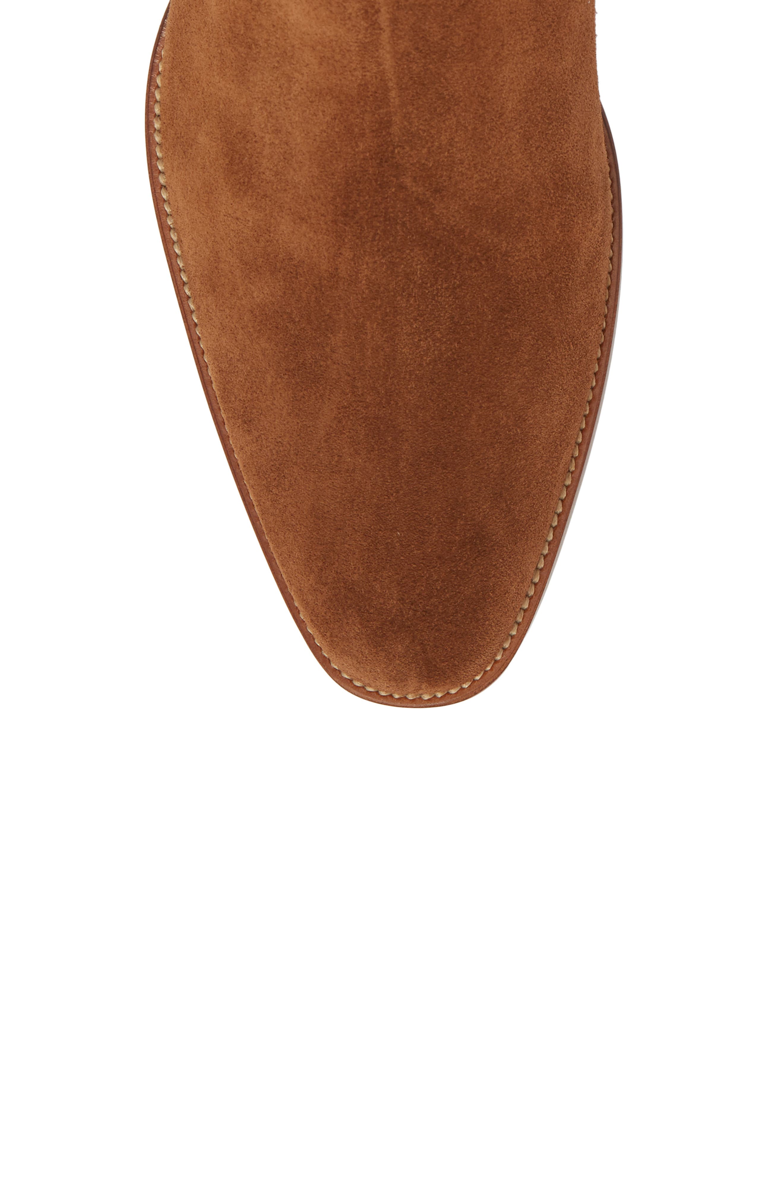 Wyatt Chelsea Boot, Alternate, color, WOOD BROWN