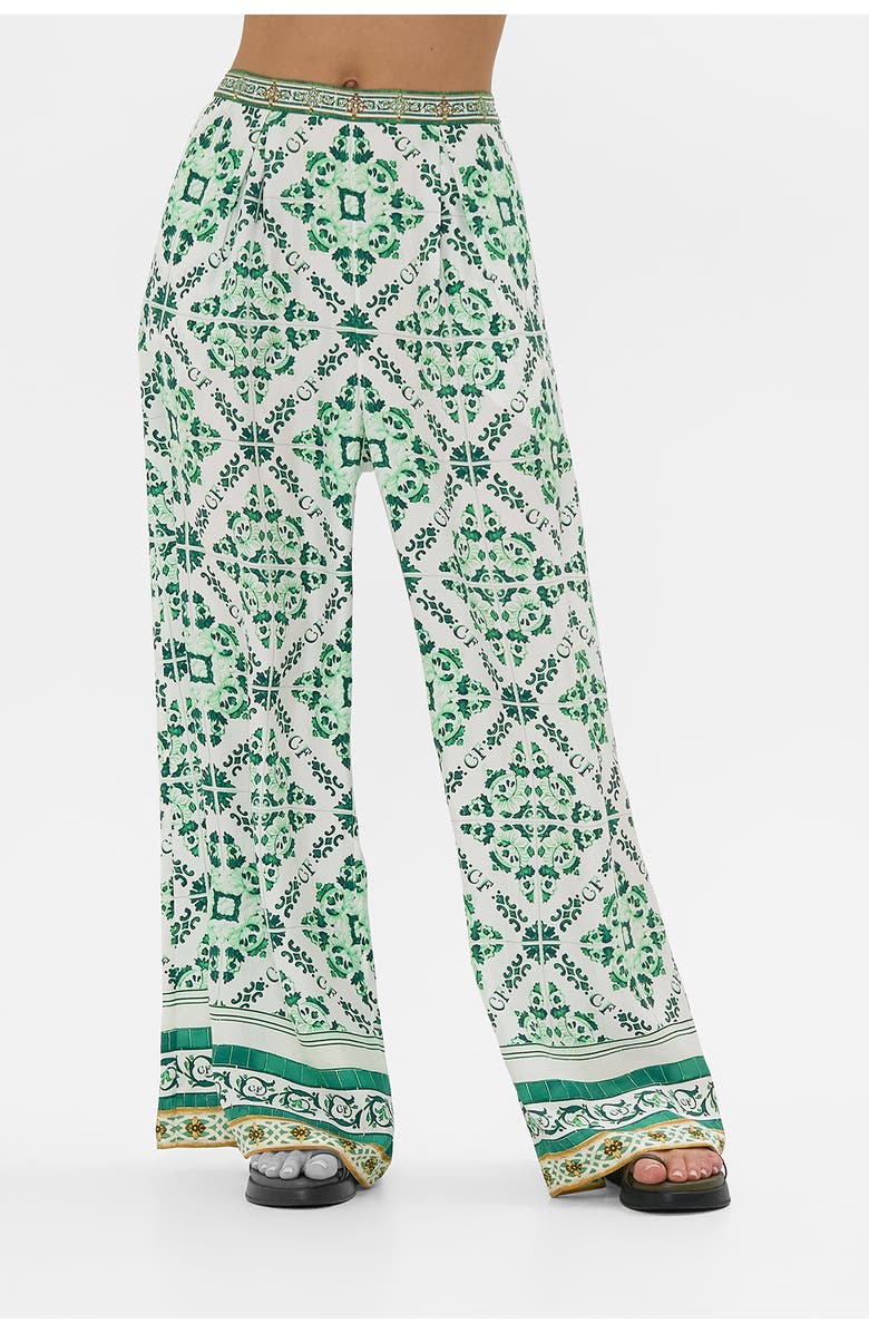Camilla Tuck Front Pant Corridor Of Calm, Alternate, color, 
