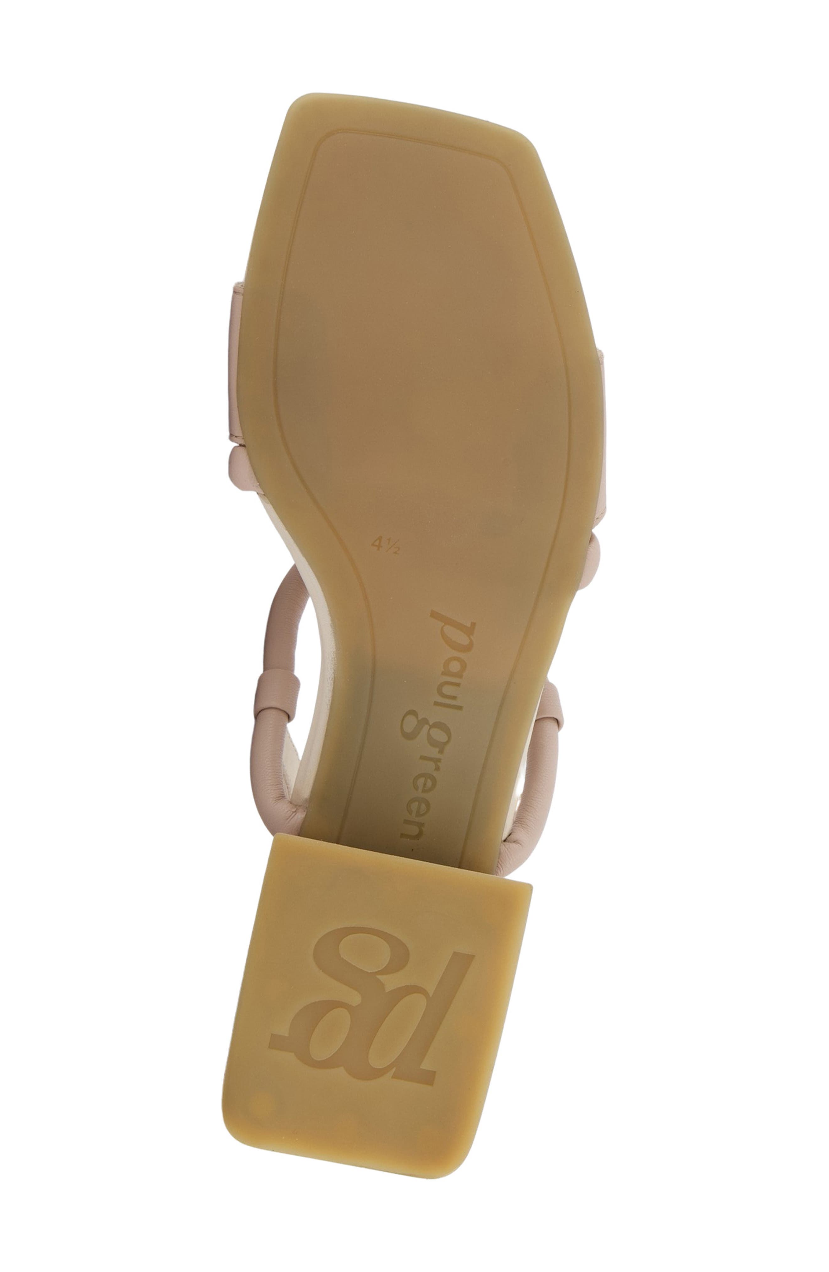 Dream Square Toe Slingback Sandal, Alternate, color, BISCUIT FUTURE NAPPA