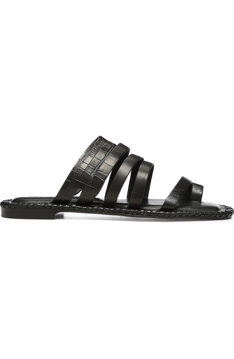 Donald Pliner Emmaline Croc Embossed Strappy Sandal, Alternate, color,