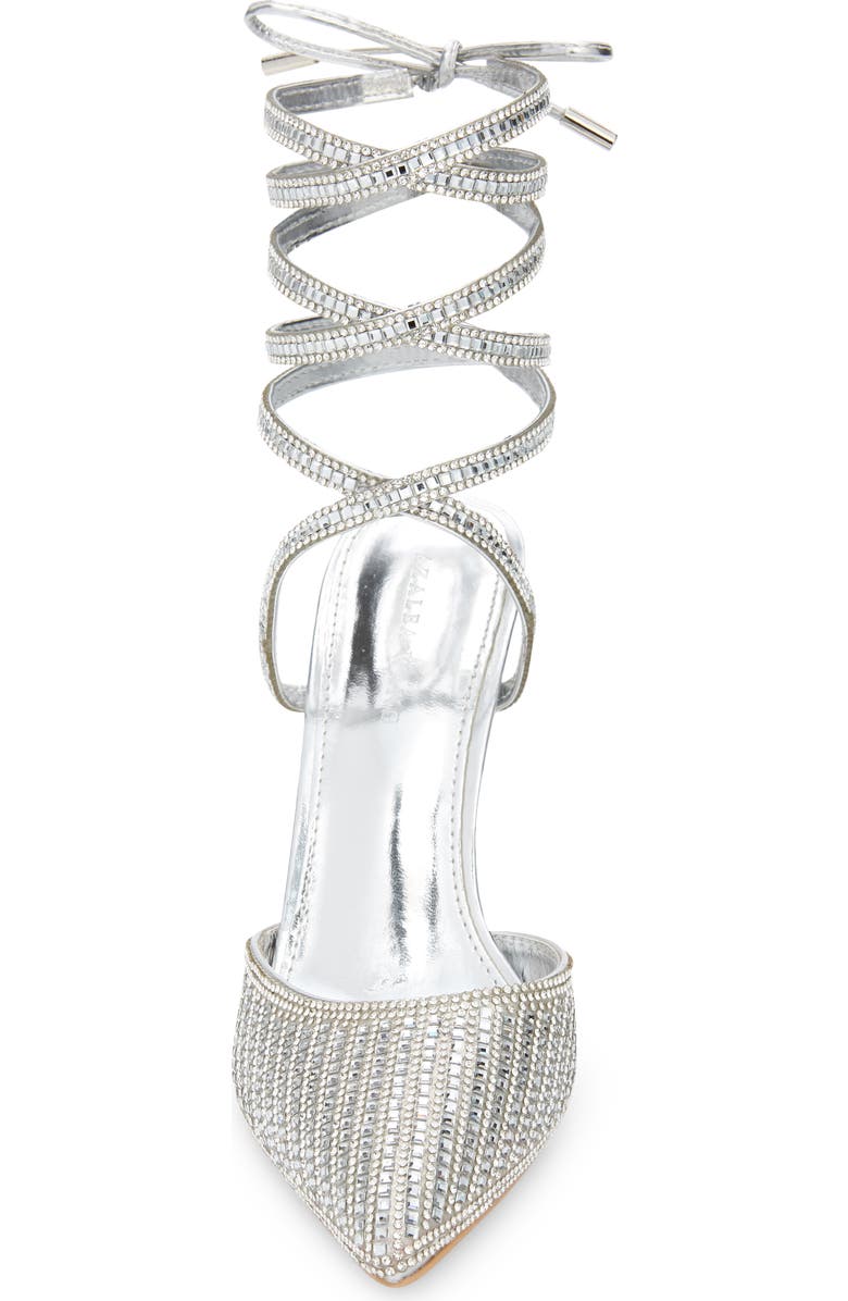 AZALEA WANG Riss Crystal Pointed Toe Pump, Alternate, color,