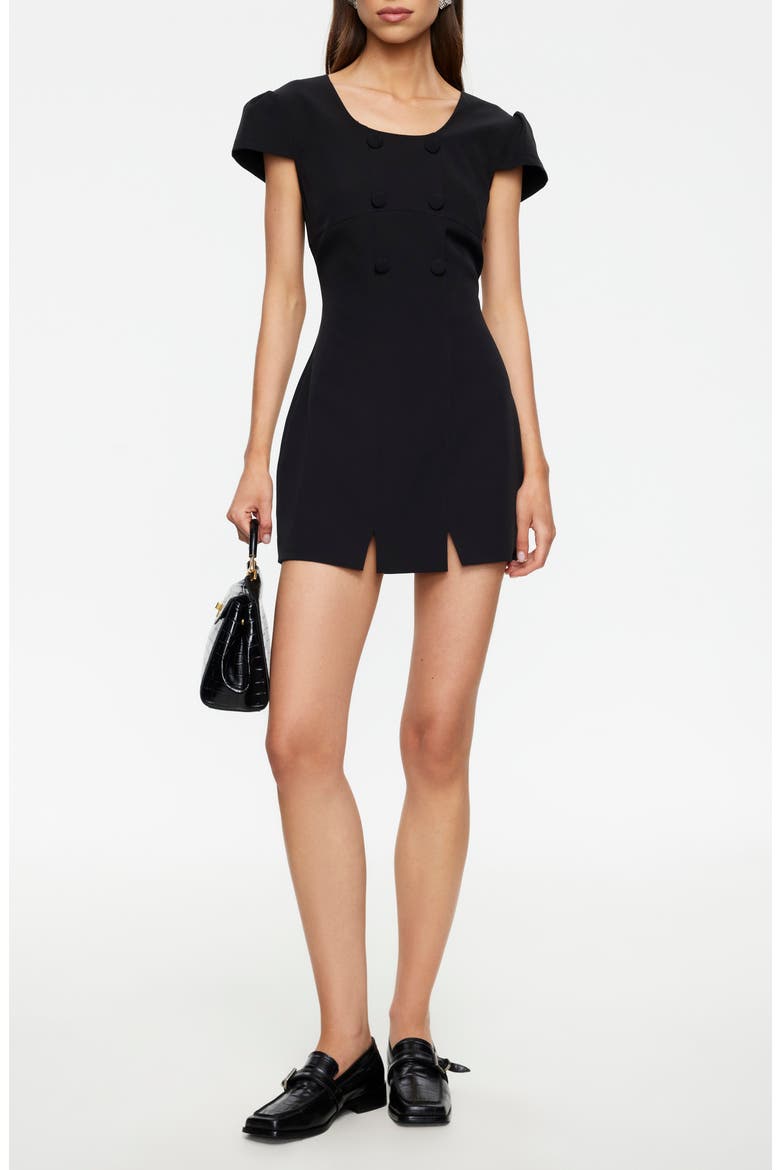 Rosa Minidress, Main, color, NOIR