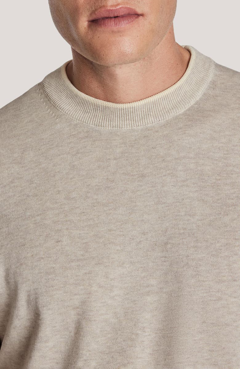 Jack Victor Dan Cotton Sweater, Alternate, color, Oyster