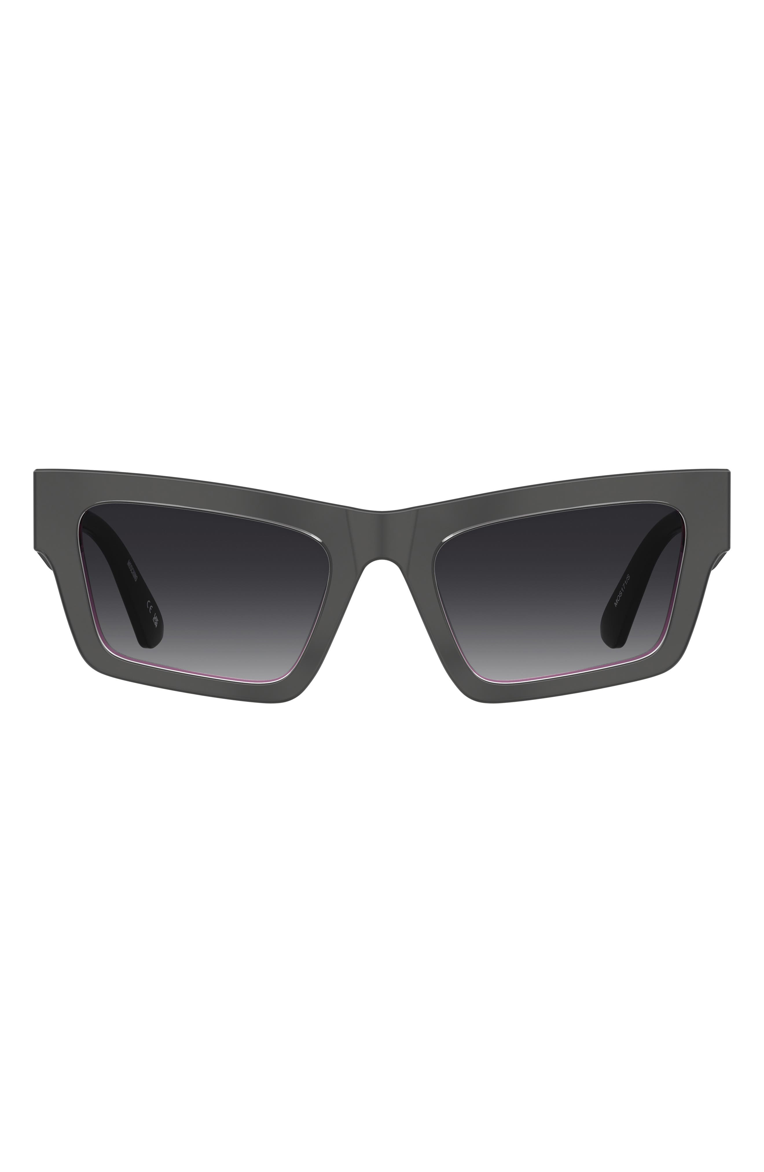 MOS171/S 53mm Gradient Rectangular Sunglasses