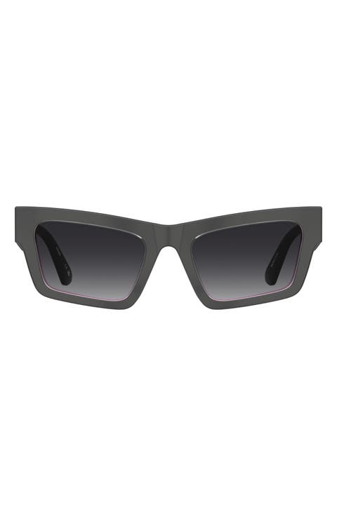 MOS171/S 53mm Gradient Rectangular Sunglasses