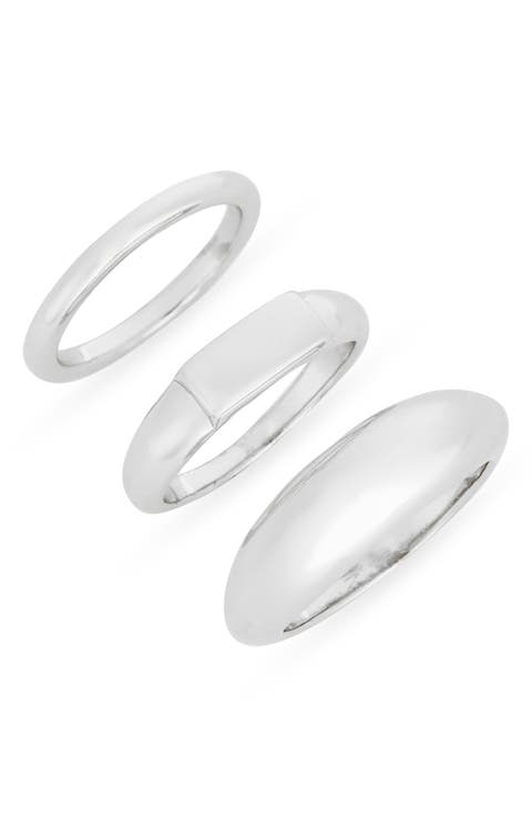 Demi-Fine 3-Pack Assorted Rings