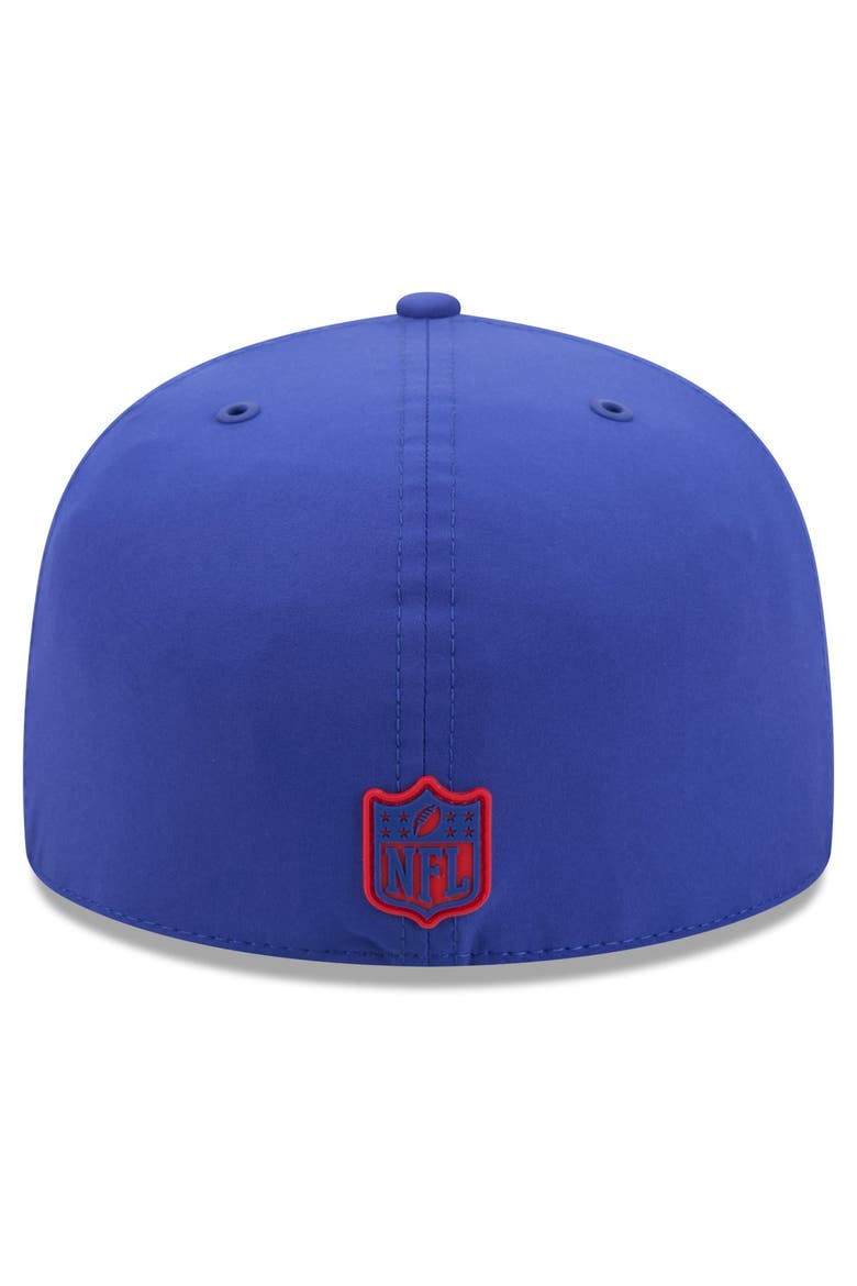 Men's New Era Royal New England Patriots 2026 Sideline Throwback 59FIFTY Fitted Hat, Alternate, color, Royal