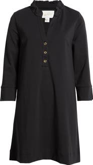 Lilly Pulitzer® Knightley Ruffle Collar Long Sleeve Popover Dress