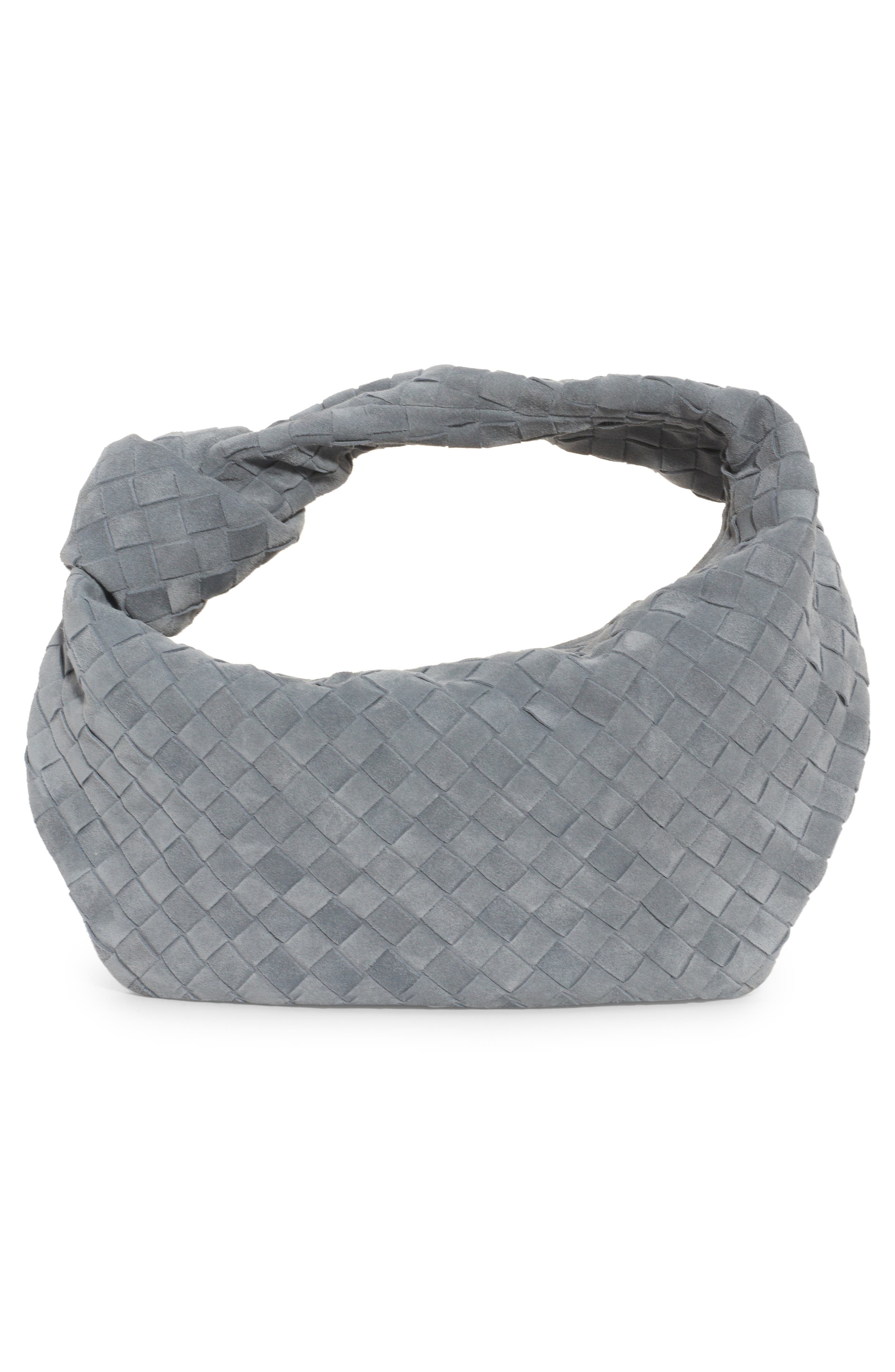 Bottega Veneta Teen Jodie Intrecciato Suede Hobo, Alternate, color, 