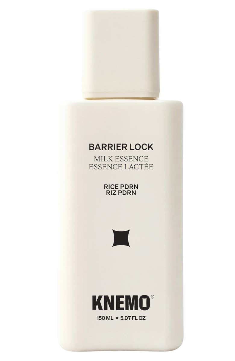 KNEMO Barrier Lock Rice PDRN Milk Essence, Main, color, Ivory