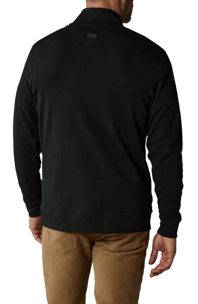 The Normal Brand Puremeso Mock Neck Top, Alternate, color, Black