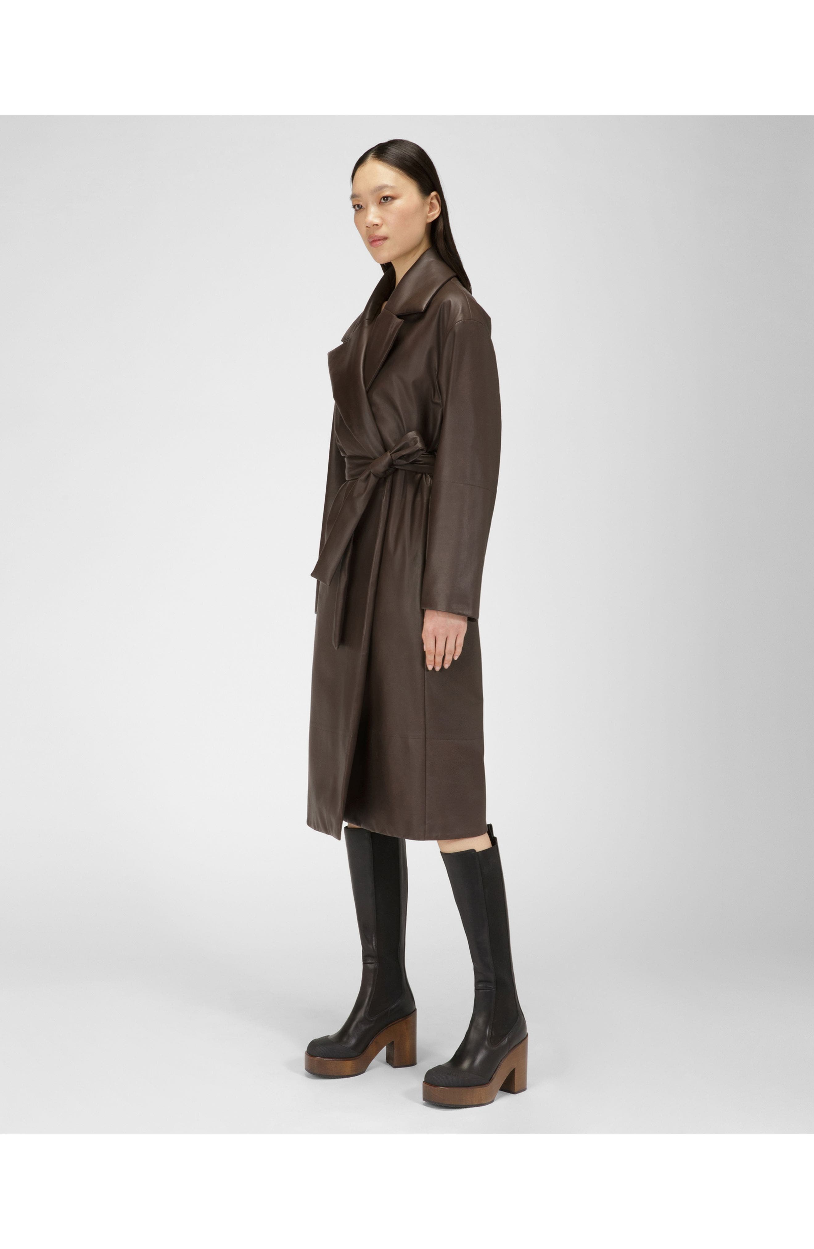 Bally Ianna Leather Long Boots, Alternate, color, Black