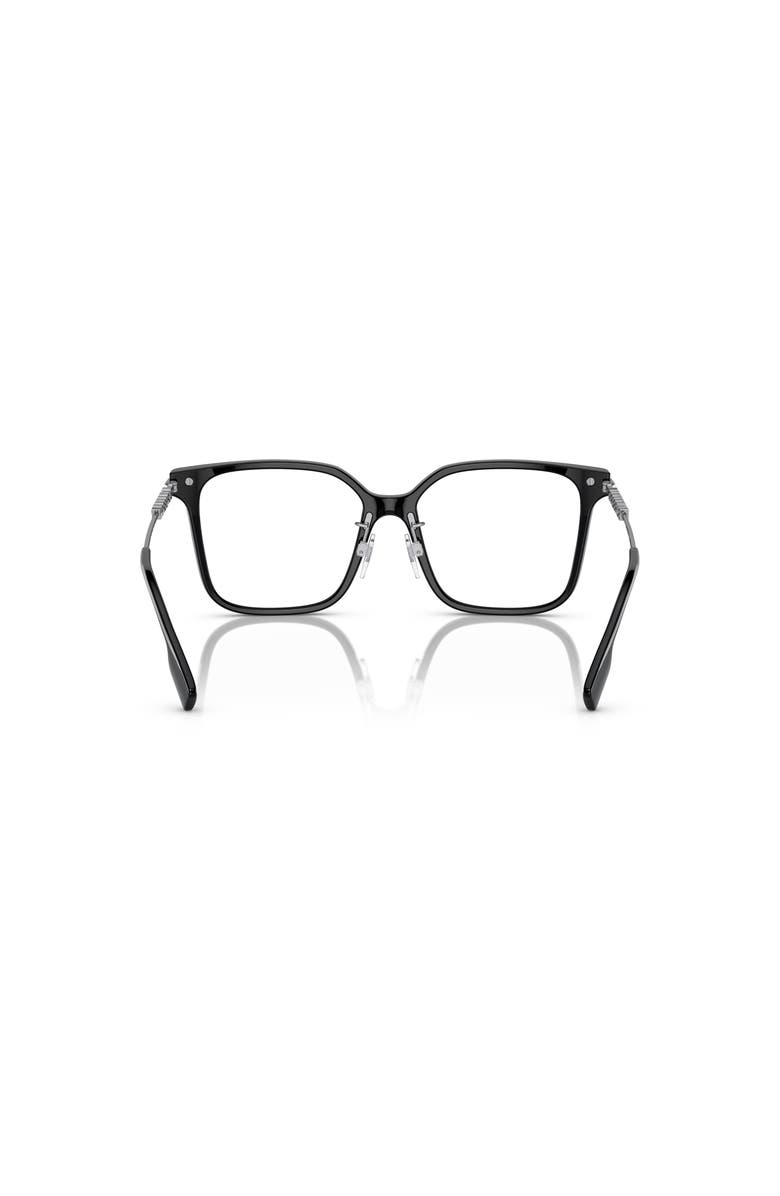 Burberry 54mm Square optical glasses, Alternate, color, Black