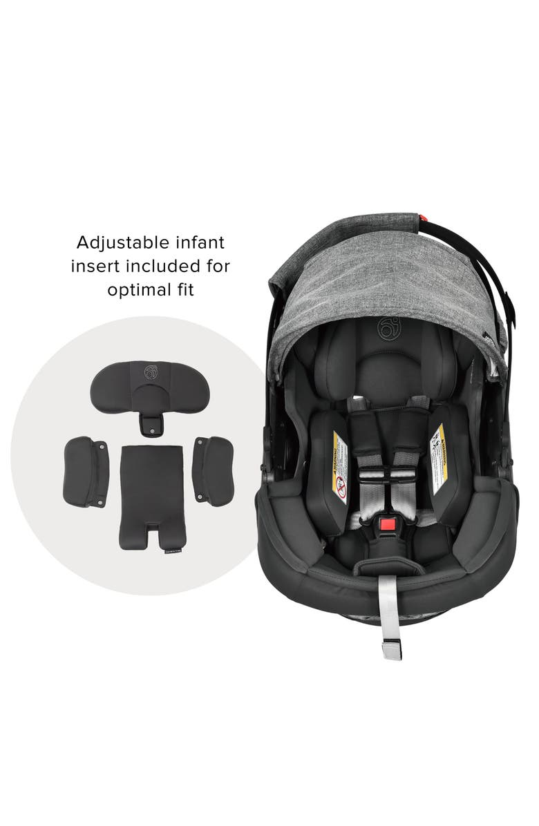 orbit baby<sup>®</sup> Jog, Lounge & Ride G5 Car Seat, Bassinet & Stroller Travel System, Alternate, color, Melange Grey/ Black