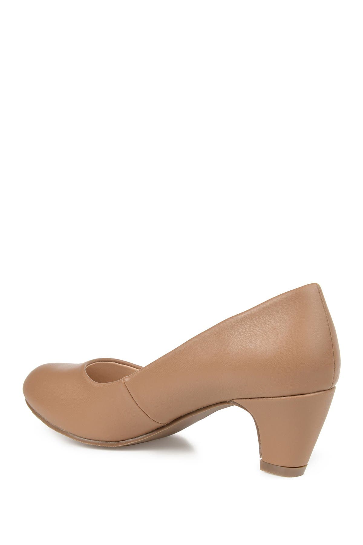 JOURNEE Luu Pump, Alternate, color, CHESTNUT