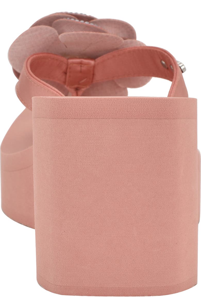 GUESS Damani Platform Wedge Sandal, Alternate, color, Light Pink