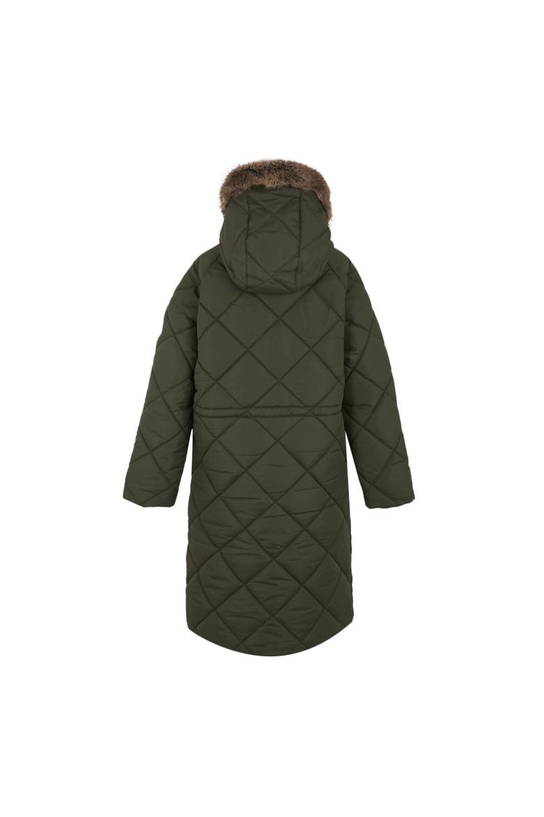 Freyla Padded Jacket, Alternate, color, Dark Khaki