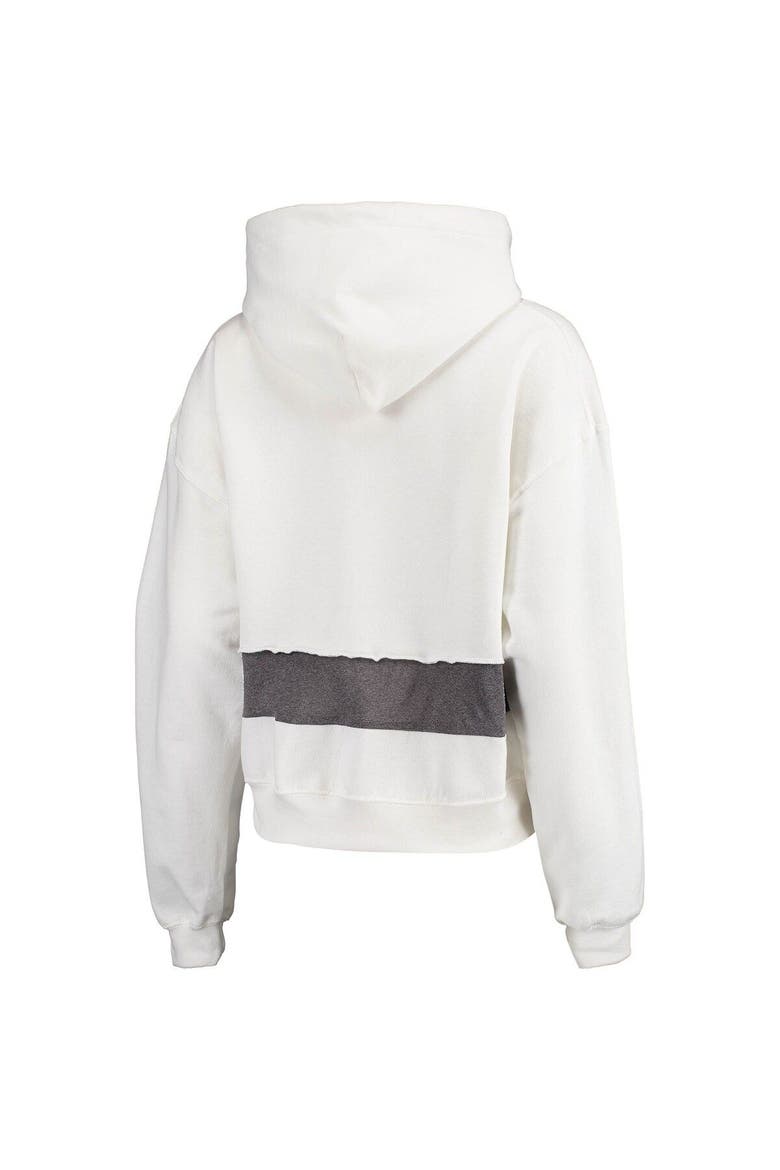 Women's Refried Apparel White Arizona Cardinals Sustainable Crop Dolman Pullover Hoodie, Alternate, color, White