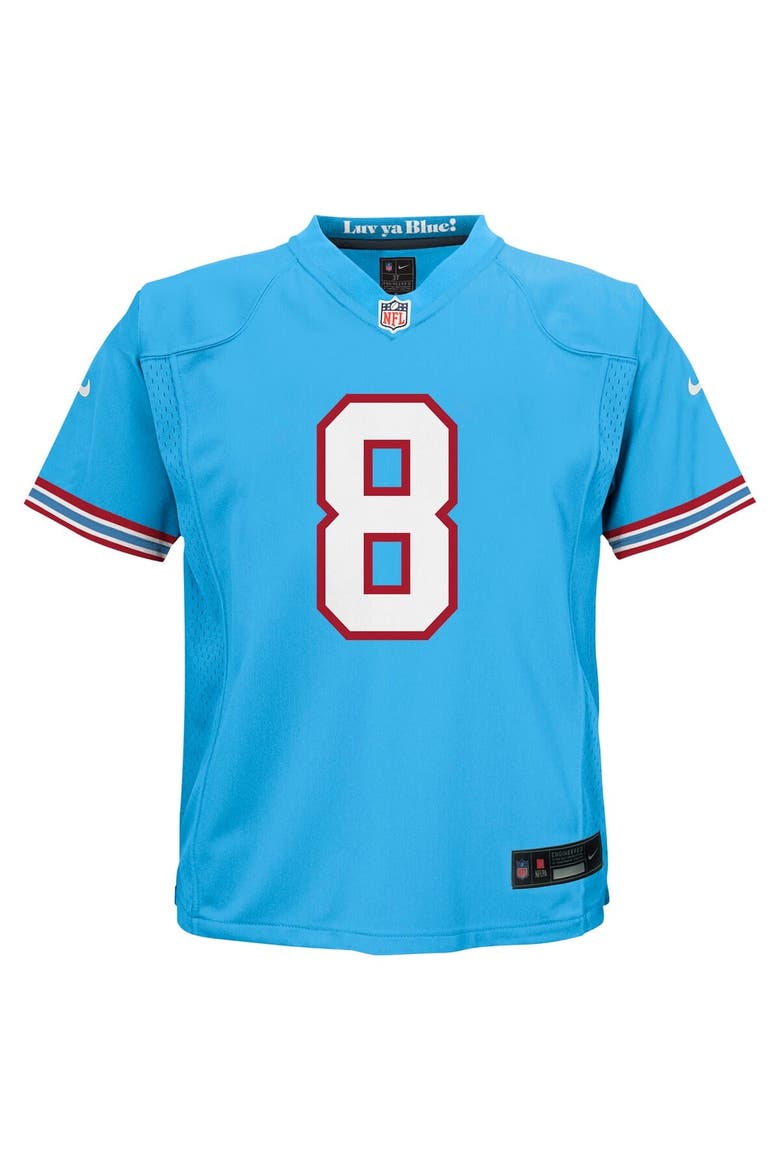 Preschool Nike Will Levis Light Blue Tennessee Titans Alternate Player Game Jersey, Alternate, color, Light Blue