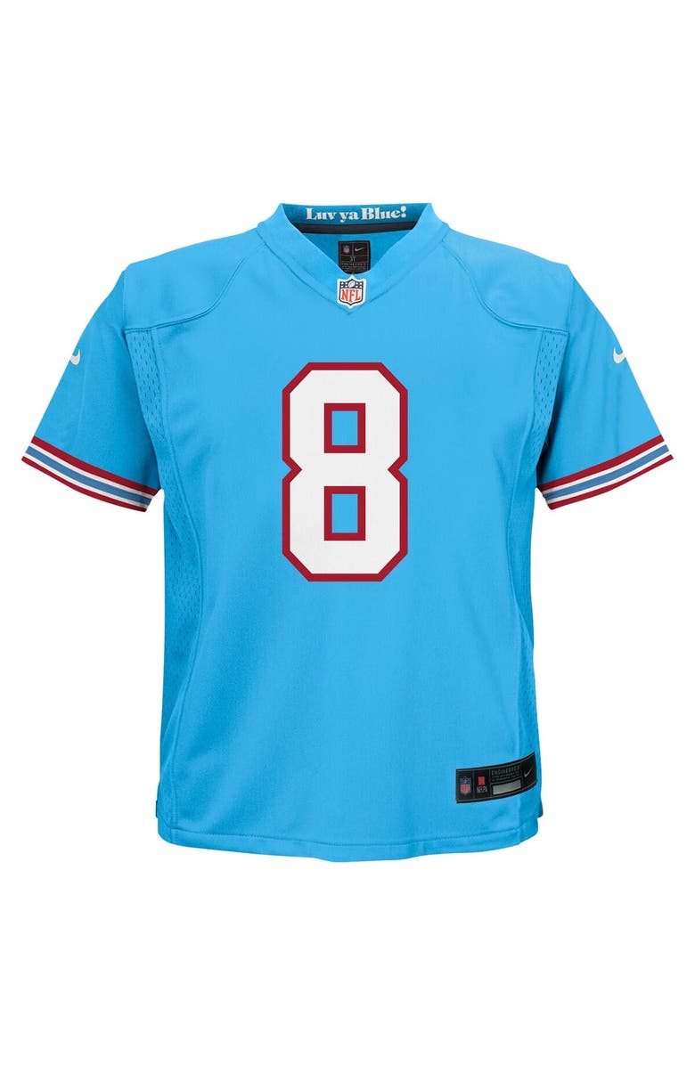 Nike Preschool Nike Will Levis Light Blue Tennessee Titans Alternate Player Game Jersey, Alternate, color, Light Blue