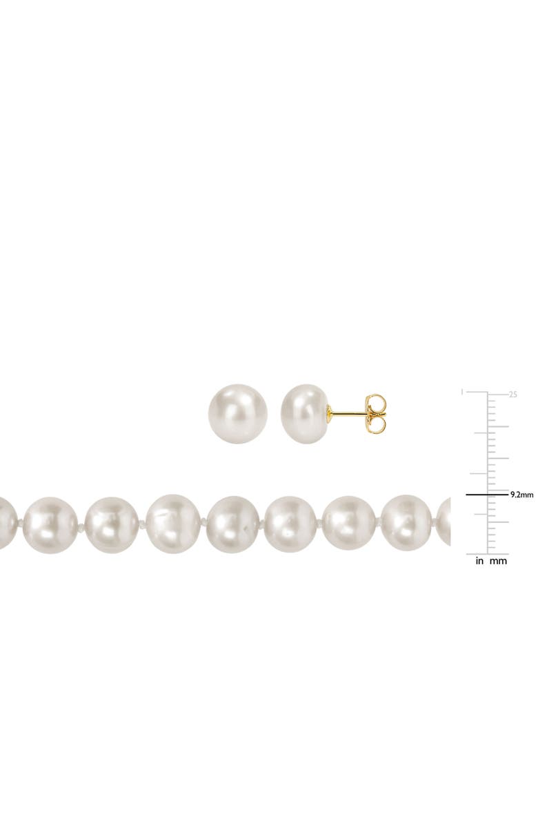 Julianna B. 2-Piece Set Cultured Pearl Necklace 
Earrings 14k, Alternate, color, 