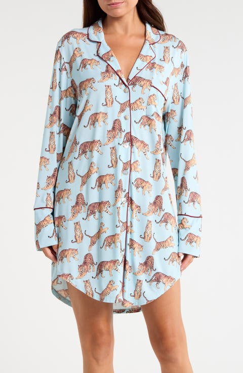 Print Modal Blend Sleepshirt