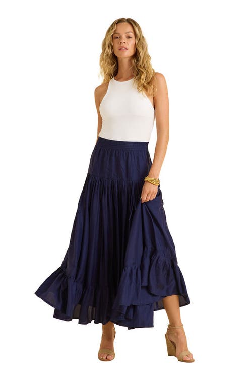 Calypso St Barth Calypso St. Barth Lourdes Skirt In Black