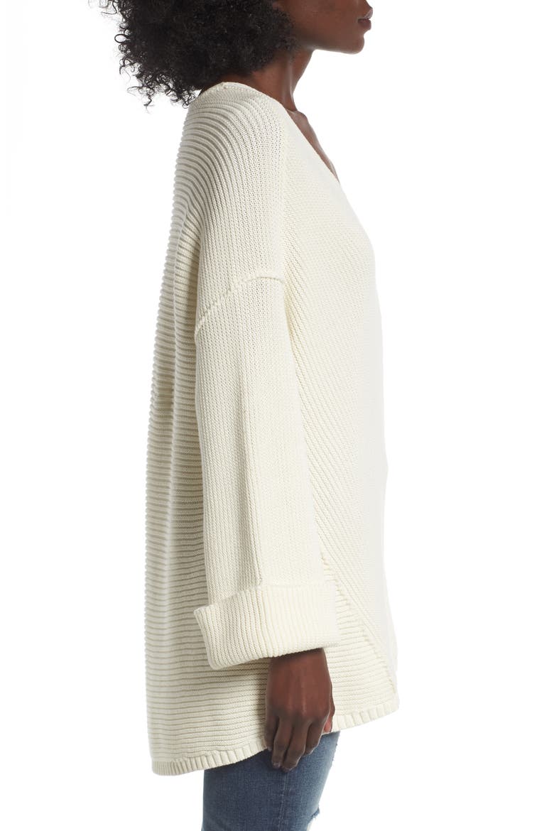 Cuff Sleeve Pullover, Alternate, color, IVORY