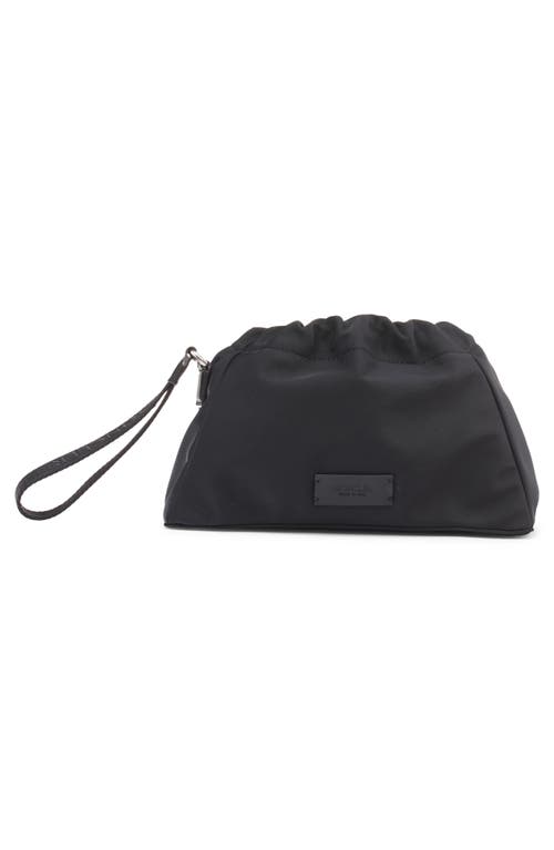 Moncler Trick Nylon Pouch In Black