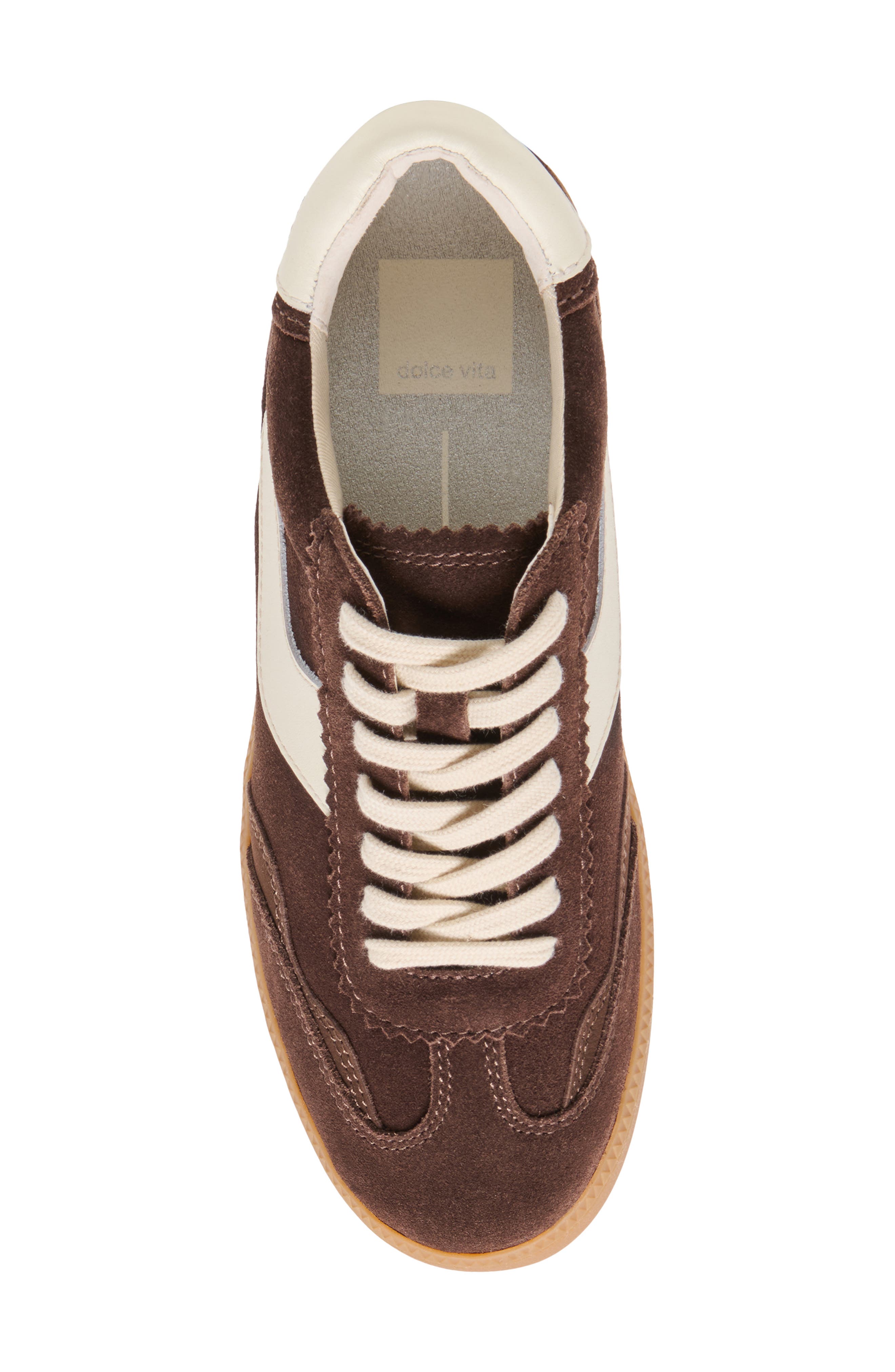 Notice Sneaker, Alternate, color, DARK BROWN SUEDE