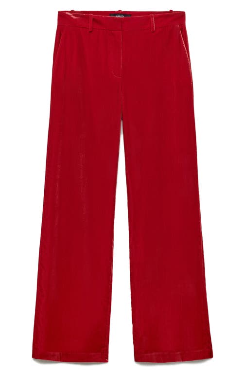 Mango Rubi Velvet Trousers