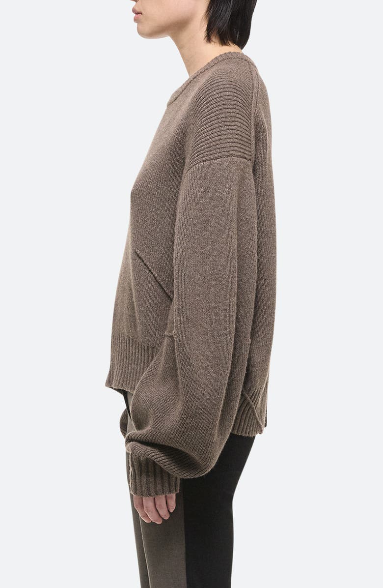 Helmut Lang Apex Wool & Cashmere Crewneck Sweater, Alternate, color,