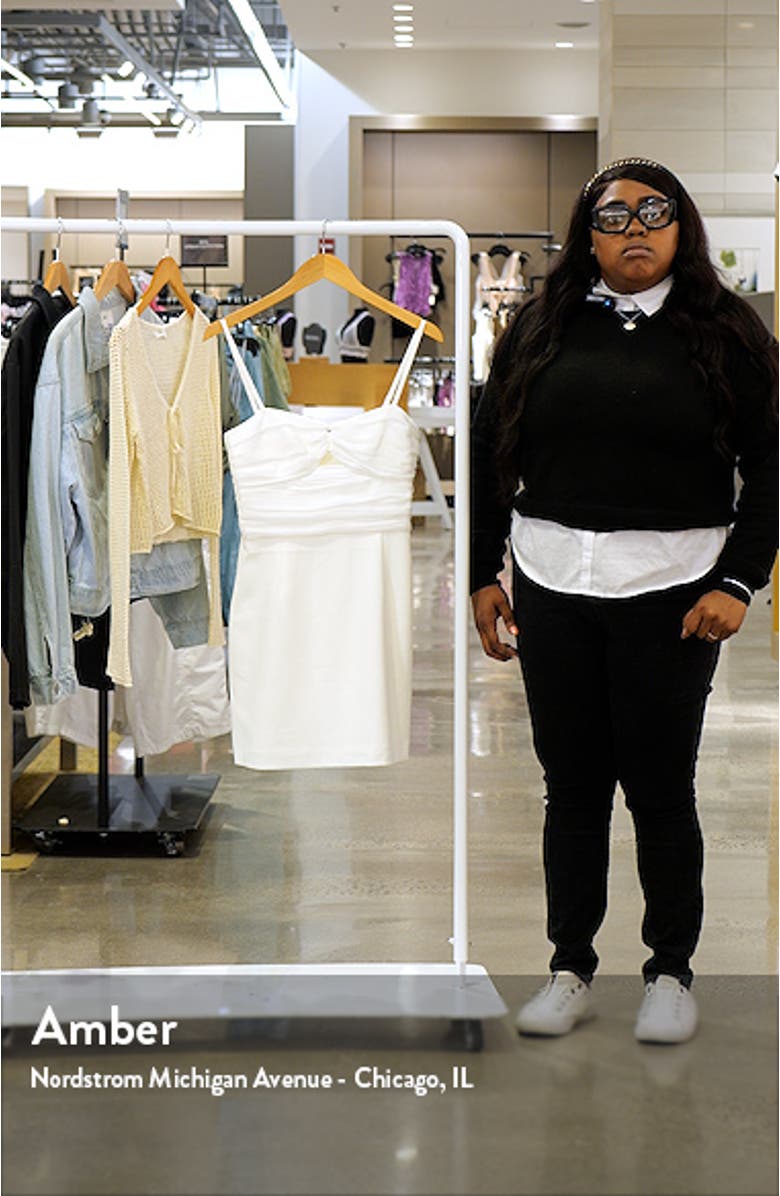 Whisper Ruched Tulle Minidress, sales video thumbnail