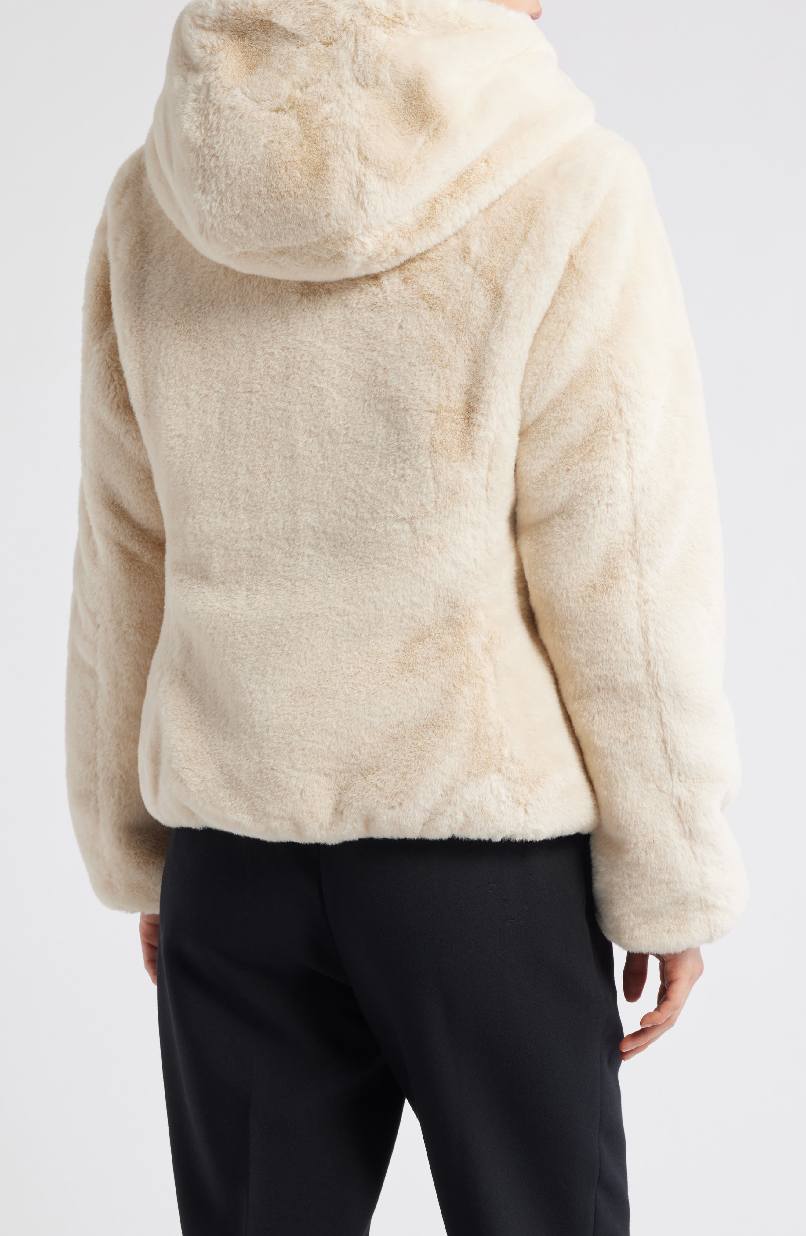 Save The Duck Laila Faux Fur Reversible Water Repellent Puffer