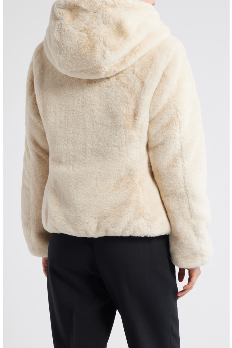 Laila Faux Fur Reversible Water Repellent Puffer Jacket, Alternate, color, SHORE BEIGE