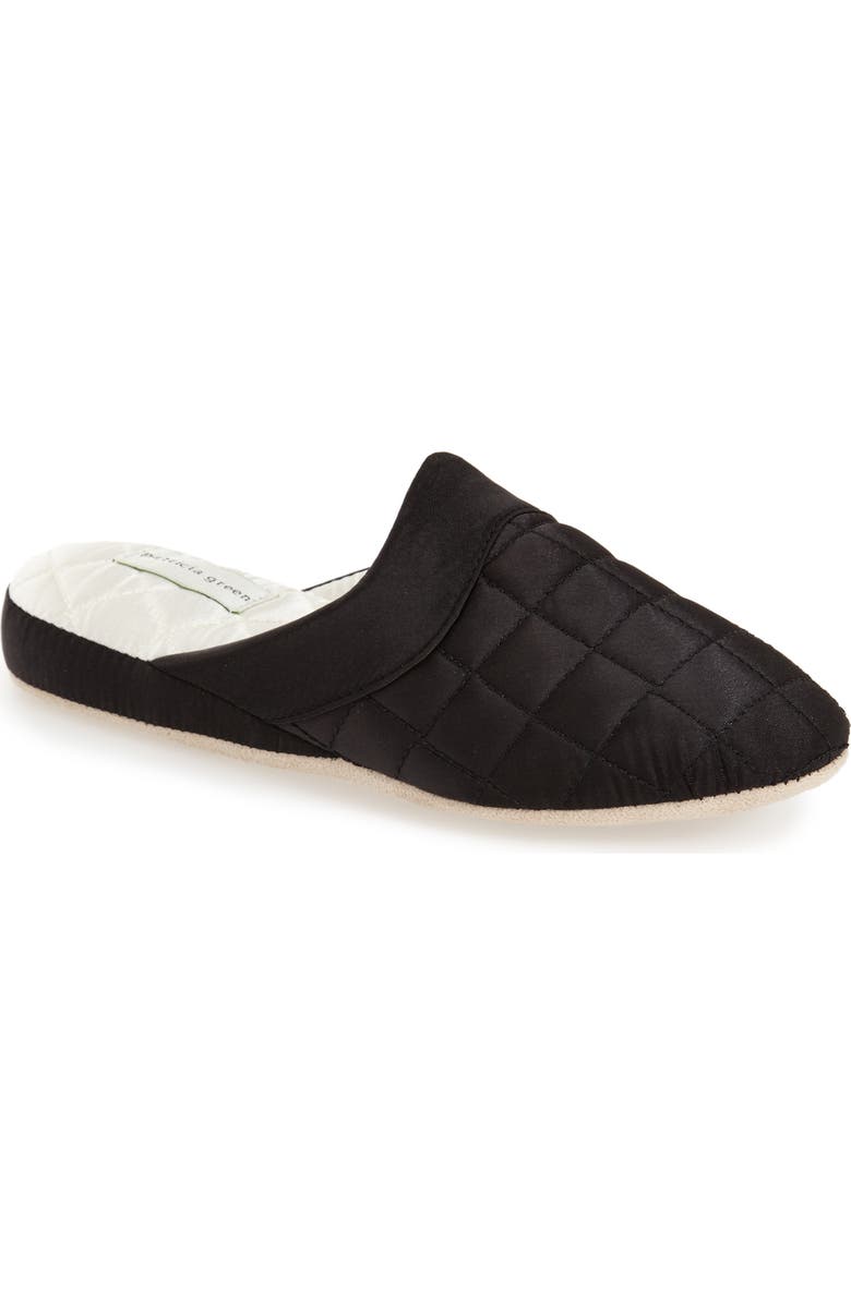 patricia green 'Jackie' Slipper, Alternate, color, Black/ Ivory