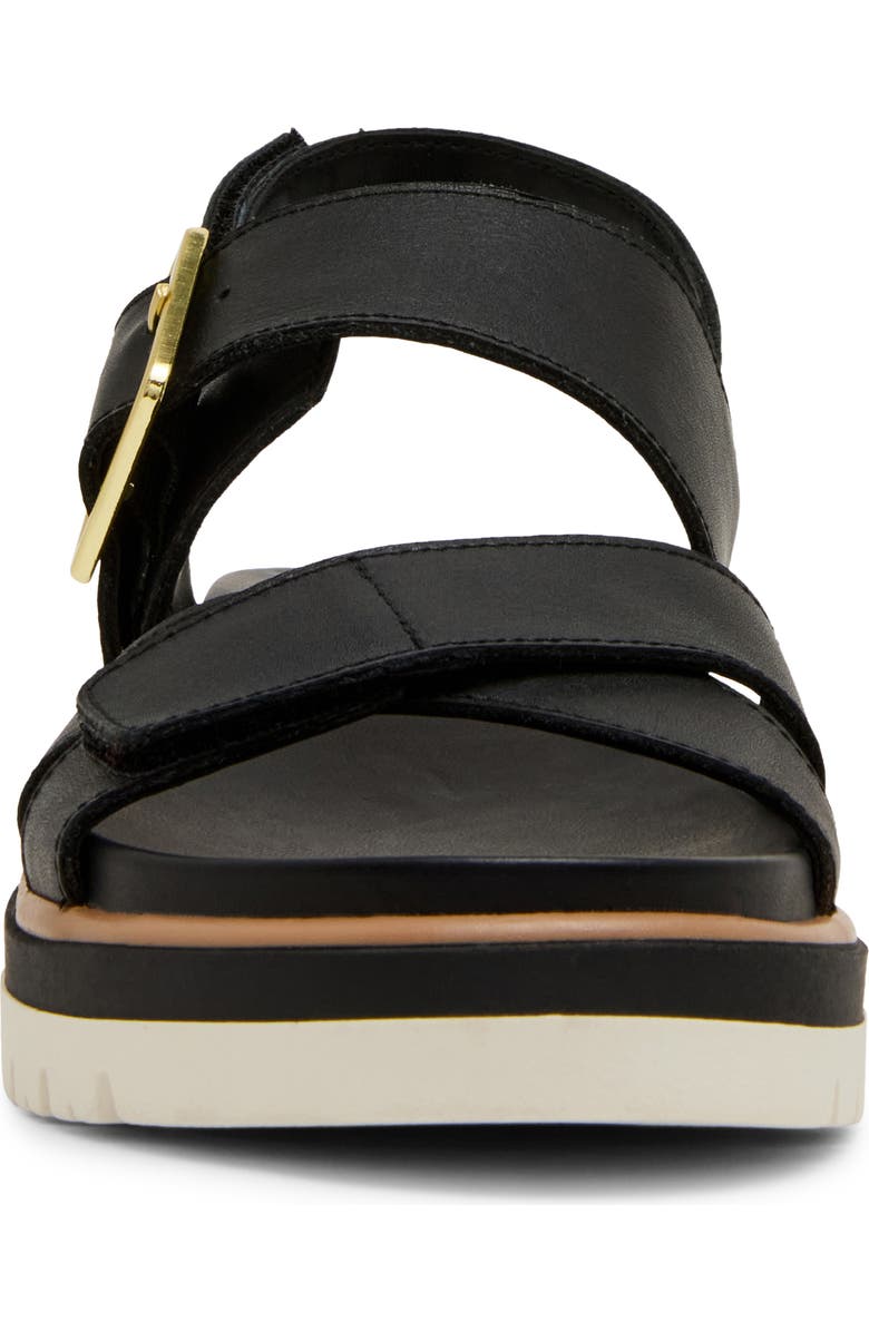 Blondo Brooke Water Resistant Sandal, Alternate, color, Black Leather
