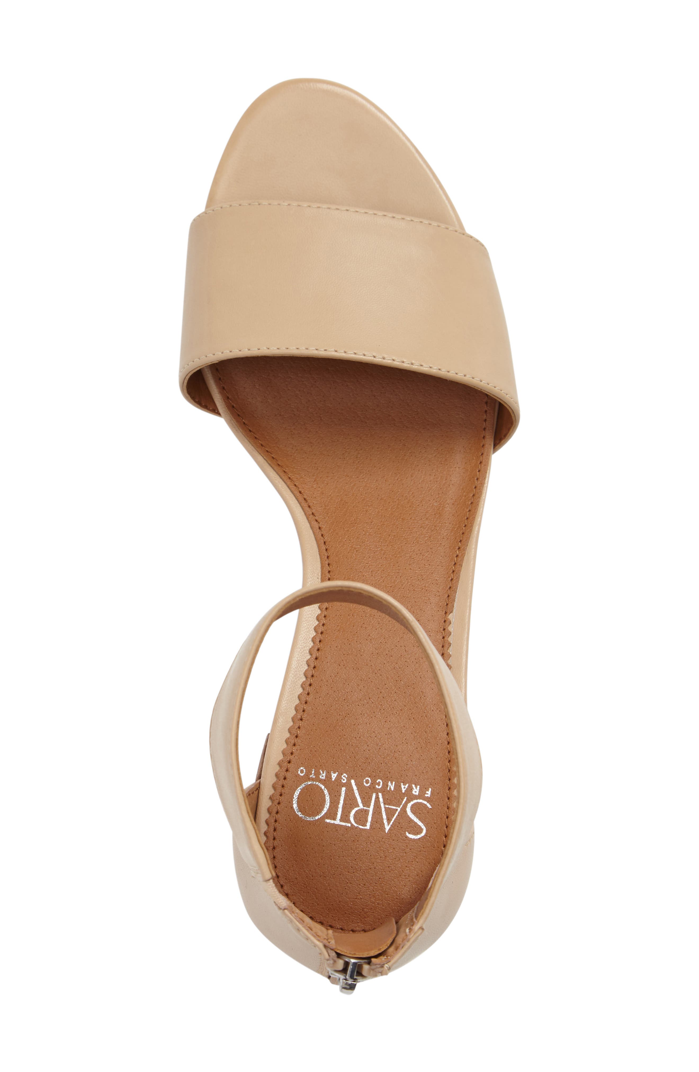 'Fidela' Block Heel Sandal, Alternate, color, SUMMER BEIGE LEATHER