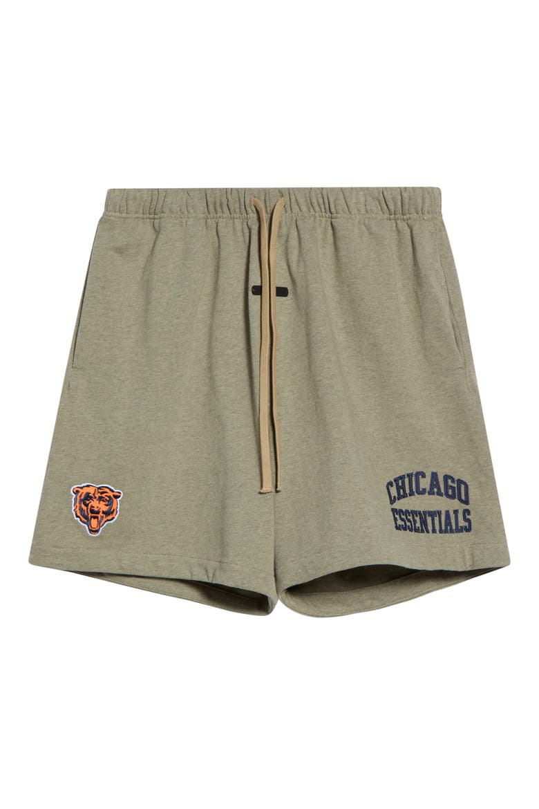 Chicago Bears Classic Shorts, Main, color, OATMEAL HEATHER