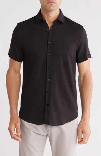 SOUL OF LONDON Short Sleeve Sport Shirt