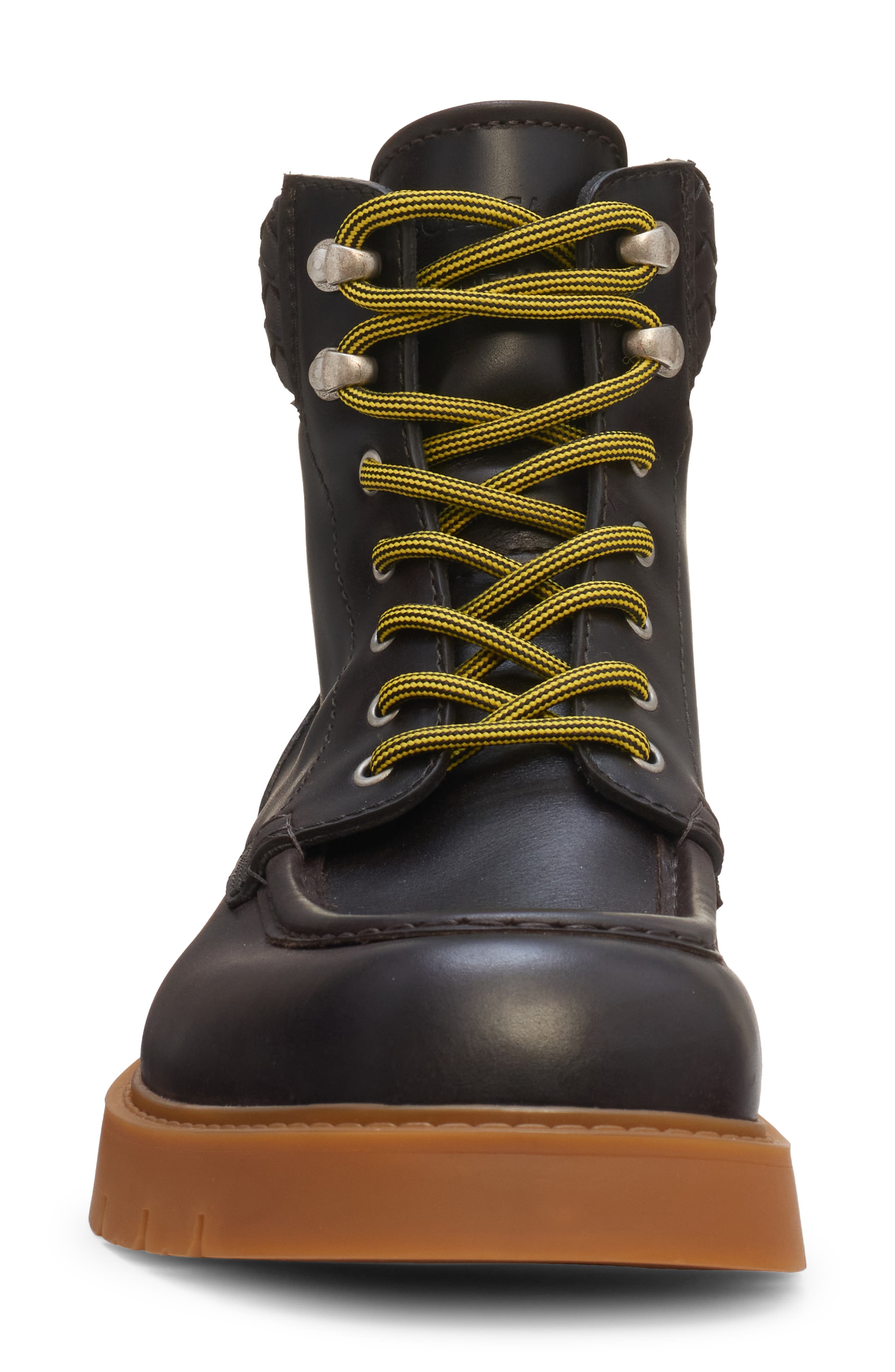 Bottega Veneta Haddock Lug Sole Lace-Up Boot, Alternate, color, 