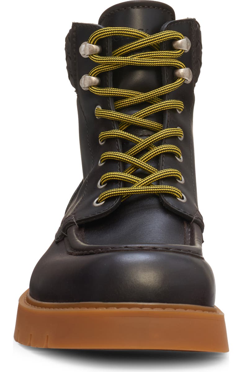 Bottega Veneta Haddock Lug Sole Lace-Up Boot, Alternate, color,
