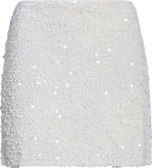 All in Favor Sequin Embellished Miniskirt