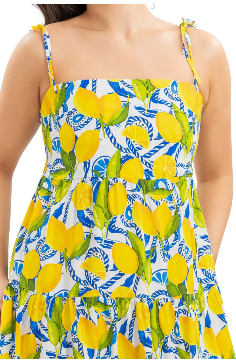 Kenny Flowers The Positano - Mini Resort Dress, Alternate, color, White