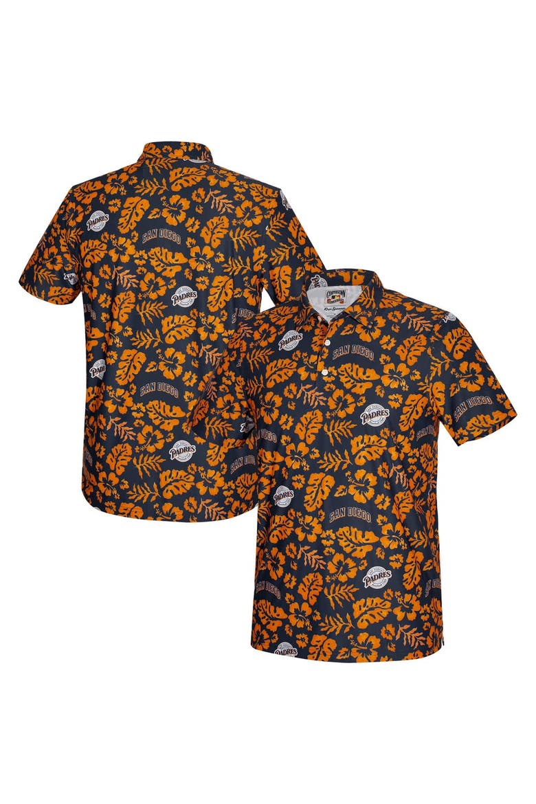 Men's Reyn Spooner  Navy San Diego Padres Cooperstown Pua Performance Polo, Main, color, Navy