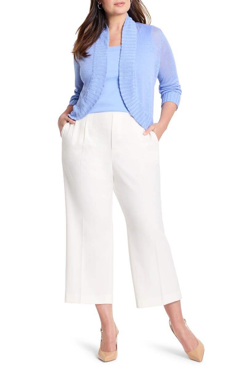 NIC+ZOE Perfect Knit Rib Scoop Neck Tank, Alternate, color, Iris