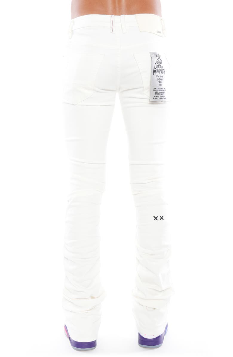 Cult of Individuality Hipster Nomad Stretch Bootcut Jeans, Alternate, color, White