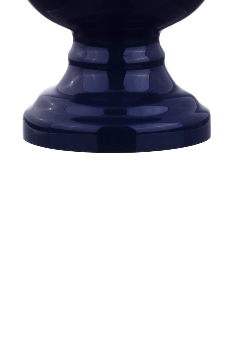 Genie 28.5" Glass LED Table Lamp, Alternate, color, Navy