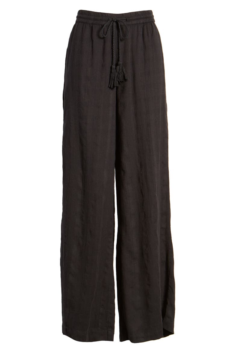 Sun Spent Pants, Alternate, color, BLACK